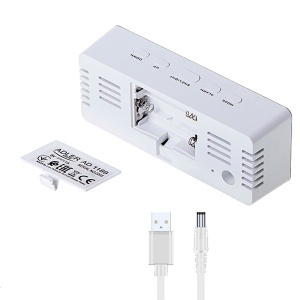 Budilnik usb beli Adler AD1189W - Img 2