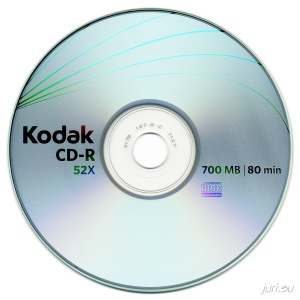 CD-R, 10 kom u foliji, 30 pakovanja u kutiji Kodak 3936263