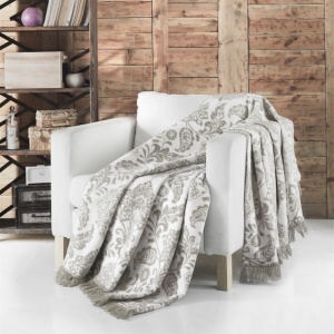 Ćebe Eco Blanket 200x230 žakard krem 021959