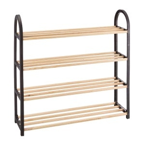 Cipelarnik sa 4 police 18x62cm drvo plastika Sinbo ST06710