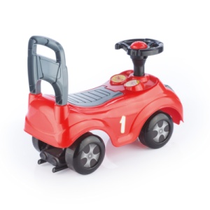 Dečija guralica Auto sivo crvena 48 × 21 × 19 cm - Img 2