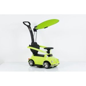 Dečiji Automobil na Guranje Beetle Push 3in1 Zeleni
