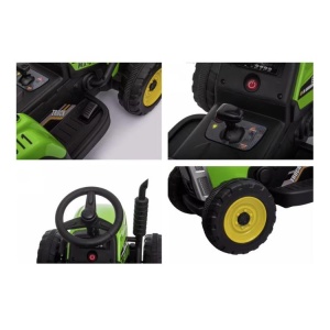 Dečiji Električni Traktor XMX611 Zeleni - Img 13