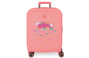 Dečiji kofer 55 cm Girl Zone koralna Enso 99.391.21