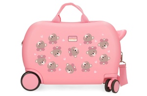 Dečiji kofer na točkićima Baby Pets pink Movom 41.910.12