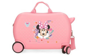 Dečiji kofer na točkićima Minnie Happy To Be Me pink Disney 43.210.11