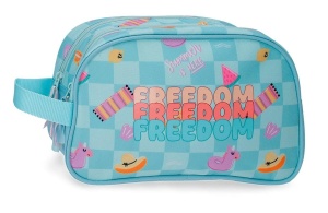 Dečiji neseser sa 2 pregrade Movom Freedom 26x16x10cm tirkizna