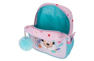 Dečiji ranac za vrtić Disney Happy To Be Me 23x28x10cm roze - Img 4