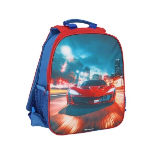Dečiji ranac za vrtić i predškolsko Spirit Uno-Duo Football Red Car 25x12x31cm - Img 3