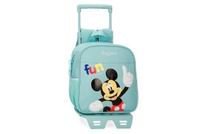 Dečiji ranac za vrtić sa točkićima Fun With Friends Mickey Disney 43.220.T1