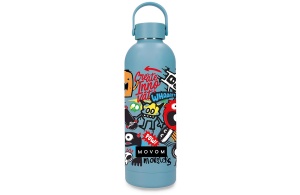 Dečiji termos 500 ml Monsters plava Movom 32.733.41