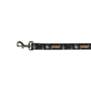 Dog Pirates povodac, (L-XL), 1m/25mm, crni 11003