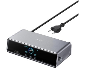 Dok stanica Anker Prime 140W 14u1 DisplayLink siva