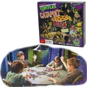 Društvena igra Nindža kornjače Catapult Pizza Game 05-932000