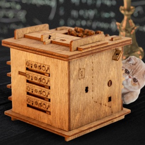 Društvena igra zagonetna kutija Escape room in a box Schrodinger's cat 52875 - Img 2