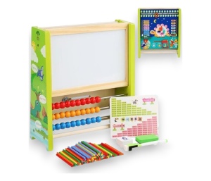 Drvena Igračka Multifunkcionalna Tabla BBO GB-049