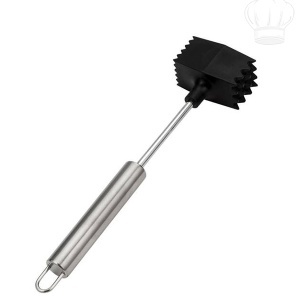 Dvostrani metalni čekić za meso Nava NV10-202-030