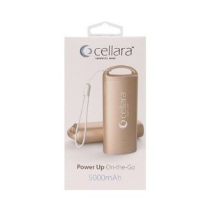 Džepni punjač Power Bank 5000mAh zlatan Cellara Carbon D50X.GD - Img 3