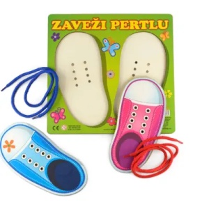 Edukativna tabla za decu Zaveži pertlu - Img 2