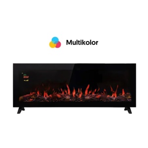 Električni kamin 2u1 Prosto nadgradni/samostojeći multikolor 2000W 1270x260x443mm