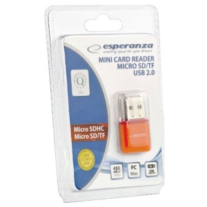 Esperanza čitač memorijskih kartica MicroSD USB2.0 EA134O - Img 2