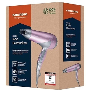 Fen za kosu sa jonskom funkcijom 2200W ljubičasti HD 5680 Grundig APA01080