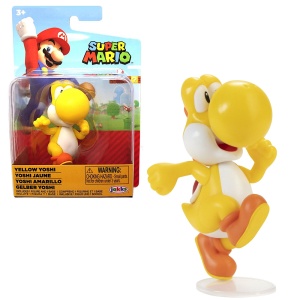 Figura 6cm Yellow Yoshi Super Mario 1037744