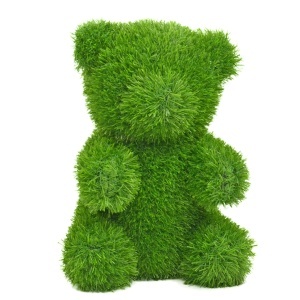 Figura meda od veštačke trave Aniplants 53250