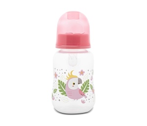 Flašica 125ml 0m+ Roze Lorelli Easy Grip 10200100006