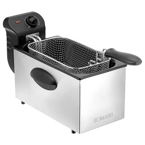 Friteza inox 3L 2000W Bomann FR 2264 CB - Img 2