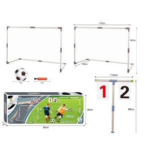 Fudbalski set sa dva gola i loptom 086937
