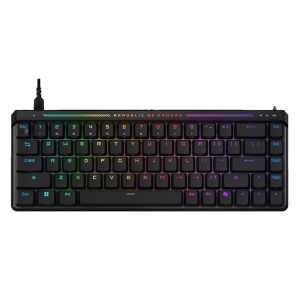 Gaming tastatura M605 ROG Falchion ACE HFX crna Asus žična RGB - Img 2