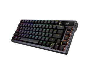 Gaming tastatura M701 ROG Azoth gunmetal Asus mehanička bežična RGB OLED