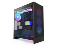 Gejming kućište NZXT H7 Flow RGB crno (Mid Tower)