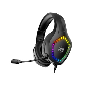 Gejming naglavne slušalice RGB Marvo E006-0553