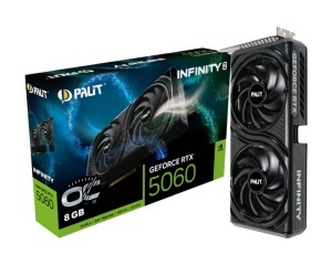 Grafička karta Palit GeForce RTX 5060 Infinity 2 OC, 8GB GDDR7, 128bit
