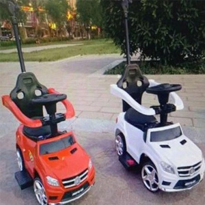 Guralica 3 u 1 sa ručkom i muzičkim volanom BC4806P bela Mercedes 065034 - Img 2