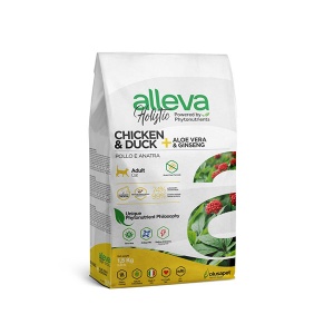 Hrana za mačke Piletina pačetina 1,5kg Adult Holistic Alleva ALP00287H