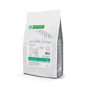 Hrana za pse i štenad sa belim krznom Superior Care 10kg Insekt medium Natures Protection NP7514142