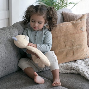 Igračka plišani meda Kids Ii Ingenuity Nate Bean Bag Lovey SKU12379 - Img 2