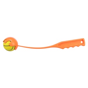 Igračka za pse Trixie Katapult za lopte 30cm/6cm narandžasta žuta