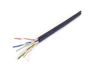 Instalacioni mrežni kabl MaxPro Line UTP CAT5 CCA spoljni sa sajlom 305m crni - Img 3