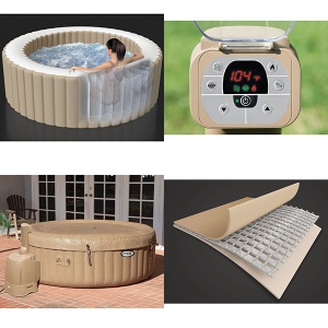 Intex jacuzzi sa grejačem model 055763-28404, spa bazen za dvorište