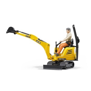 JCB mini guseničar 8010 CTS sa figurom Bruder 620028 - Img 2