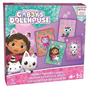 Jumbo karte za igranje Gabby's Dollhouse 1044566 - Img 3