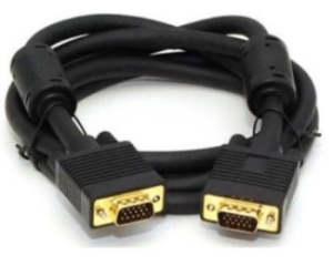 Kabl E-Green VGA D-sub M/M 1.8m sa feritnim jezgrom crni - Img 2
