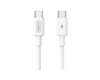 Kabl Marlik USB-C na USB-C beli Remax 65W 1m