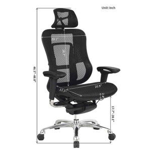 Kancelarijska ergonomska stolica O127 - Img 2