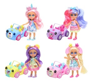 Kawaii Girls Mini lutkice s autom