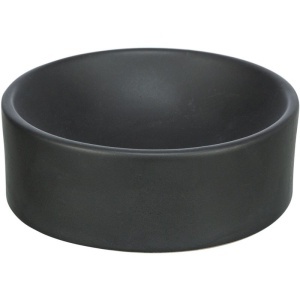 Keramička činija 0.15l 12cm crna bela